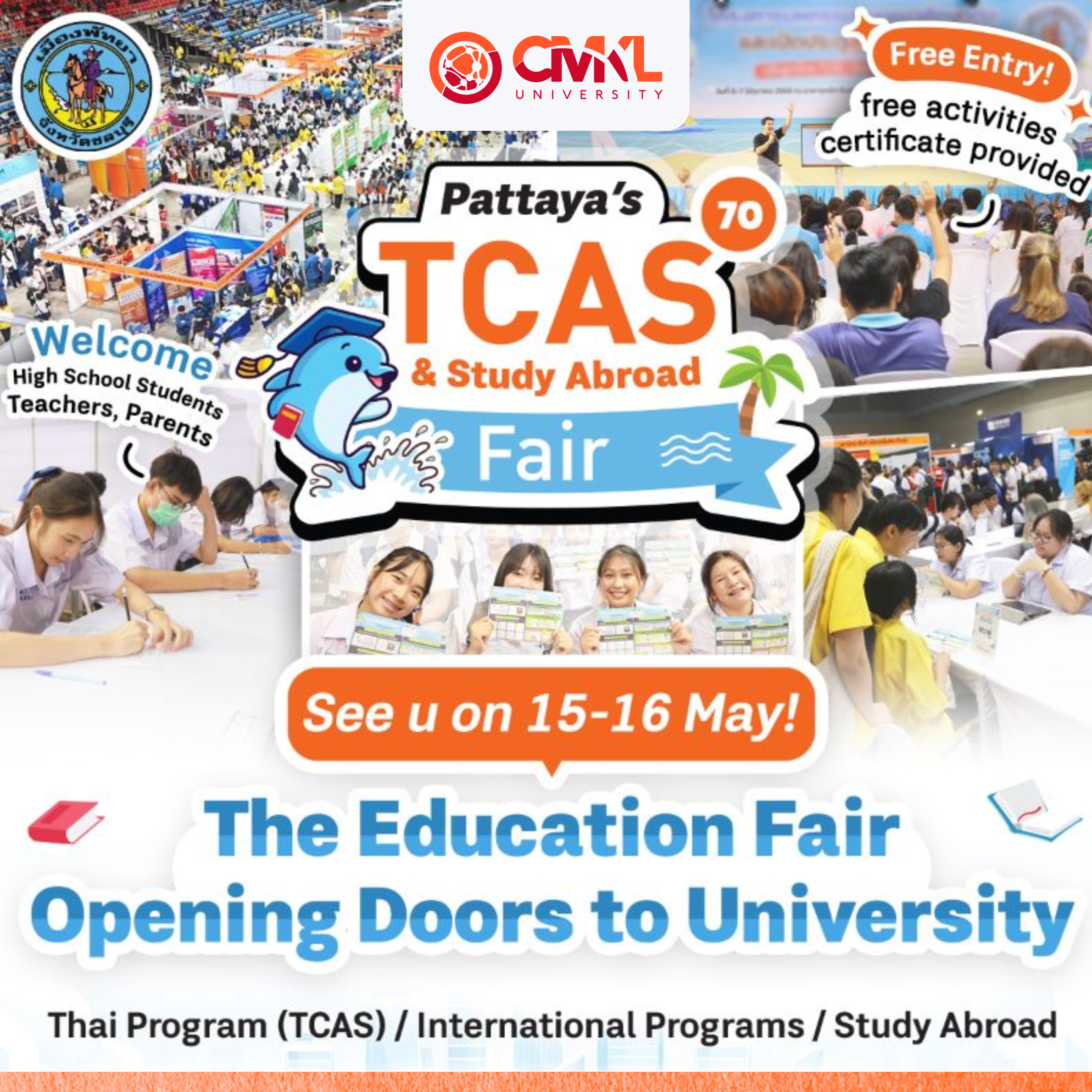Pattaya’s TCAS & Study Abroad Fair